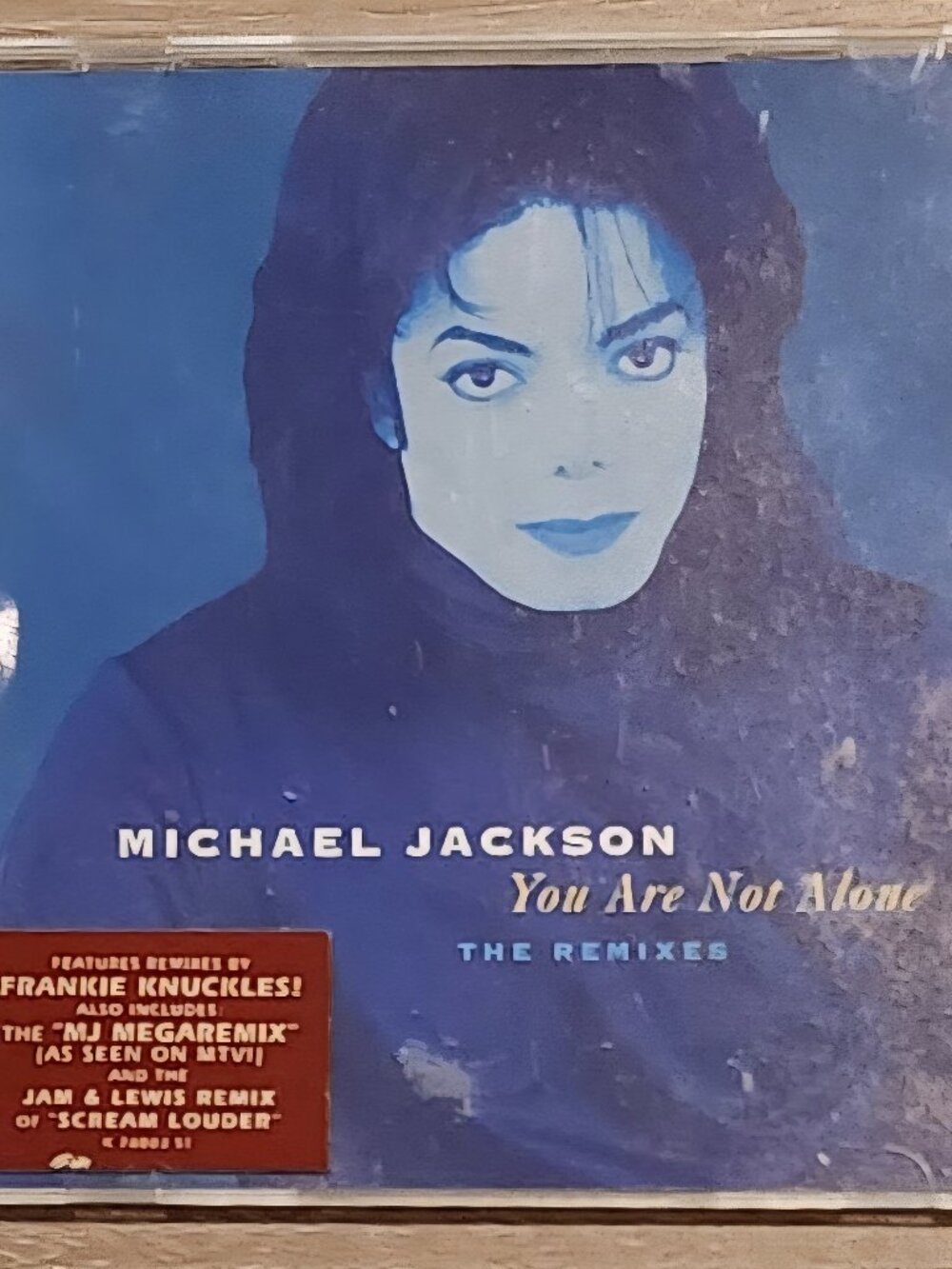 1995 MICHAEL JACKSON "YOU ARE NOT ALONE (THE REMIXES)" MAXI-CD SINGLE